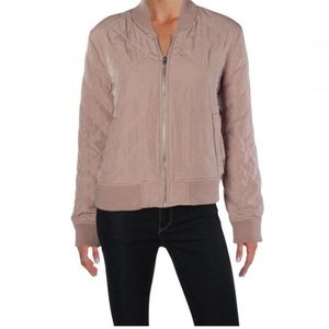 Blush lucky brand bomber